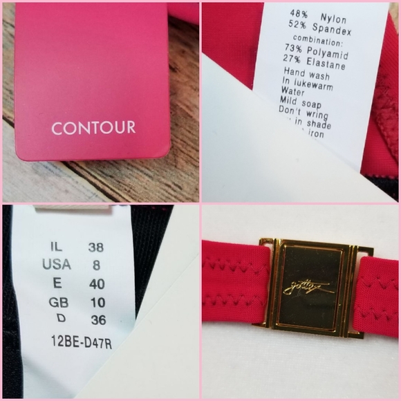 NEW Gottex Ruched Halter D CUP Bikini Swim Top - Picture 3 of 7